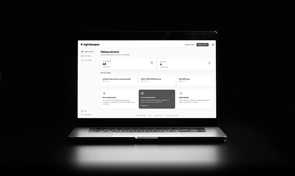 Rightkeeper plateforme